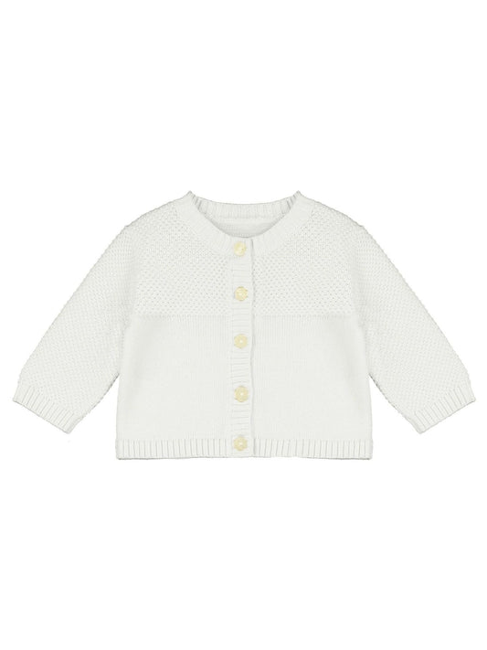 Dsiney Kidz - Emile Et Rose White True Knit Baby Cotton Cardigan image 2