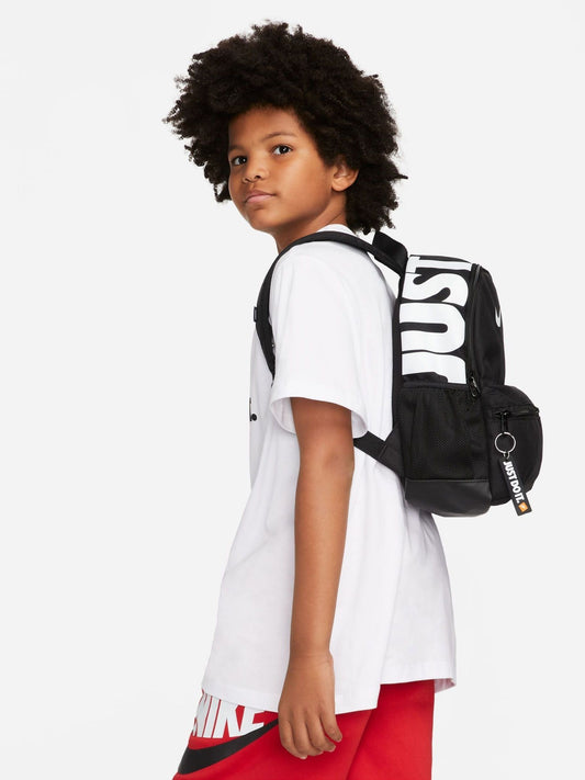 Nike Black/White Kids Mini Brasilia JDI Backpack image 1