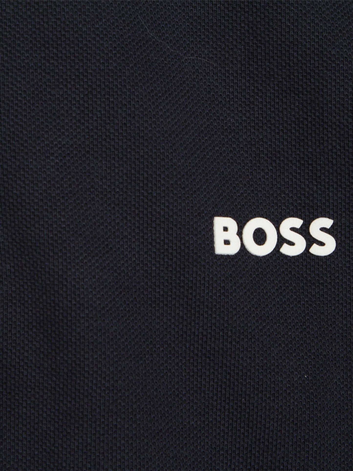 Dsiney Kidz - BOSS Navy 100% Cotton Short Sleeved Logo Polo Shirt image 3