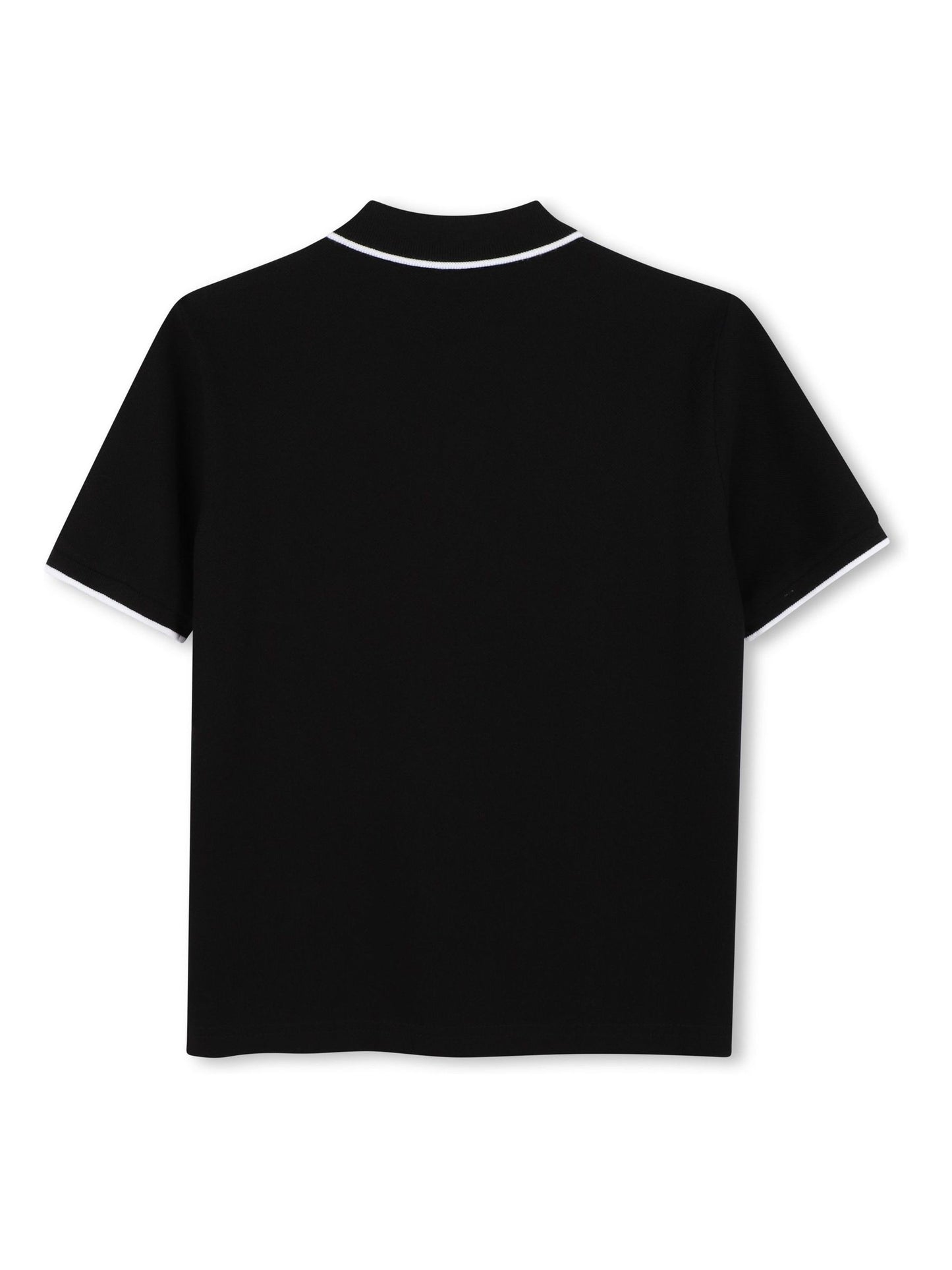 Dsiney Kidz - BOSS Black 100% Cotton Short Sleeved Logo Polo Shirt image 2