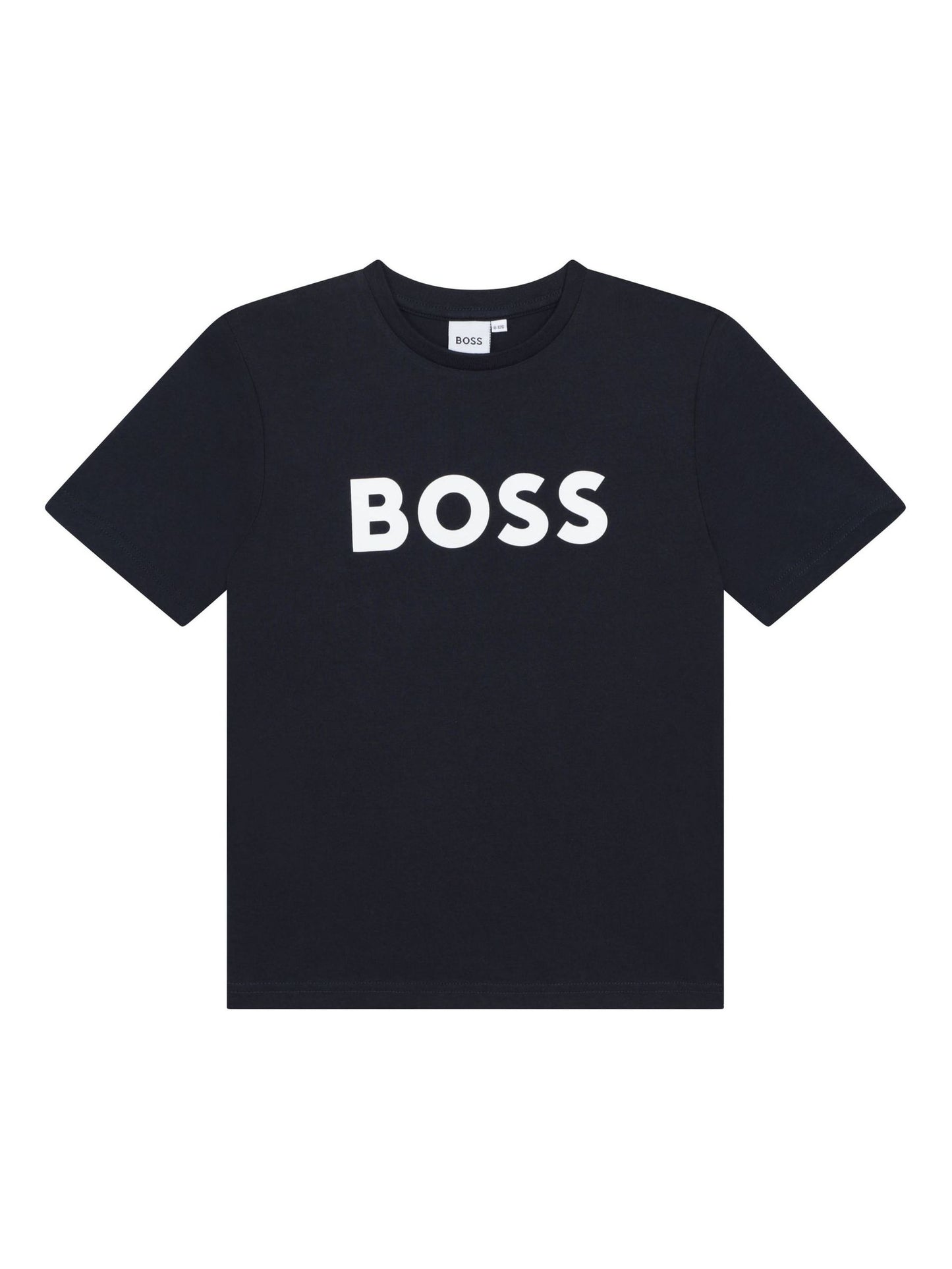 Dsiney Kidz - BOSS Navy Logo Short Sleeve T-Shirt image 2