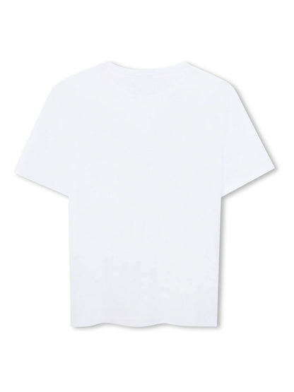 Dsiney Kidz - BOSS White Logo Short Sleeve T-Shirt image 5