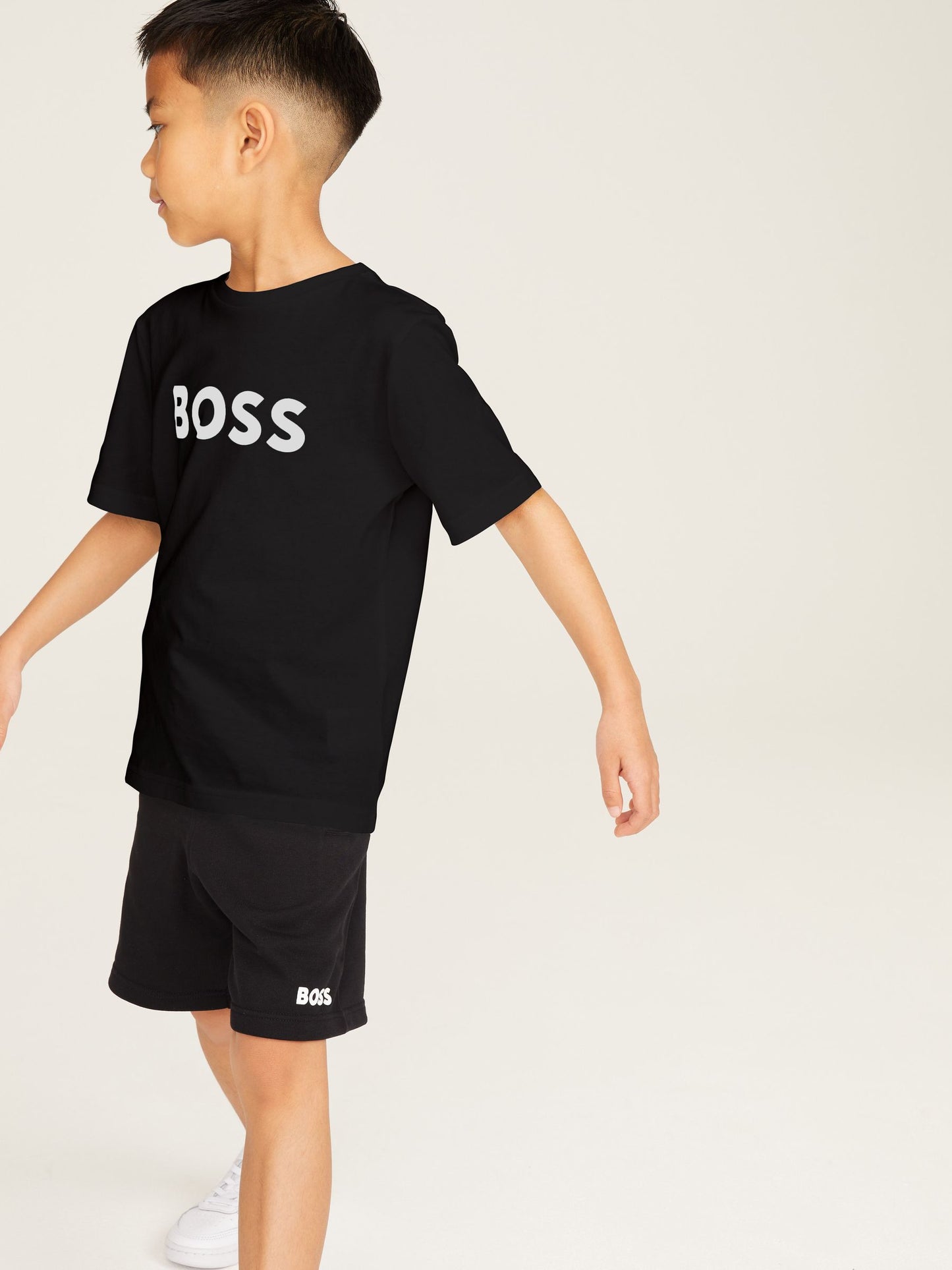 Dsiney Kidz - BOSS Black Logo Short Sleeve T-Shirt image 1
