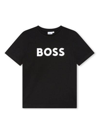 Dsiney Kidz - BOSS Black Logo Short Sleeve T-Shirt image 2