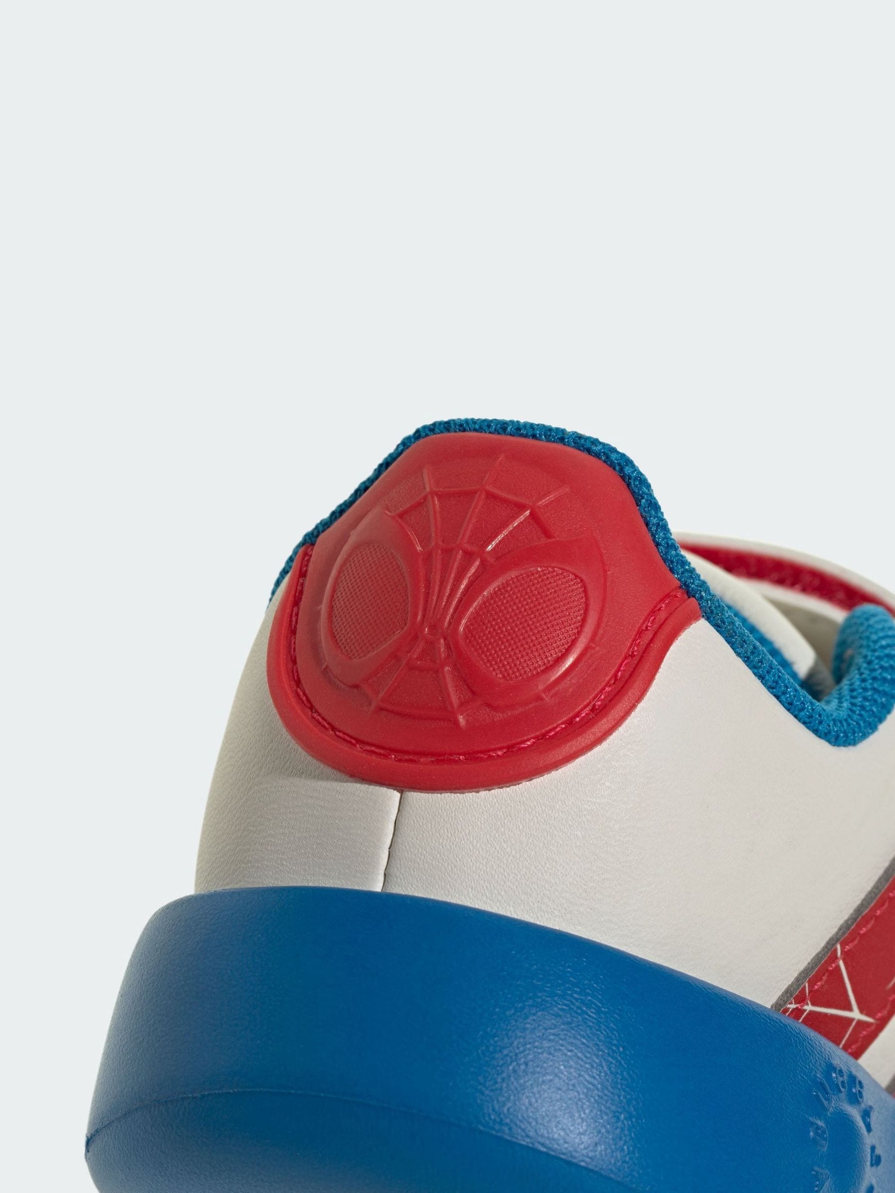 adidas White x Marvel Spider-Man Grand Court Shoes image 5
