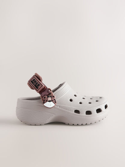 Neutral Tape Strap Clogs image 2