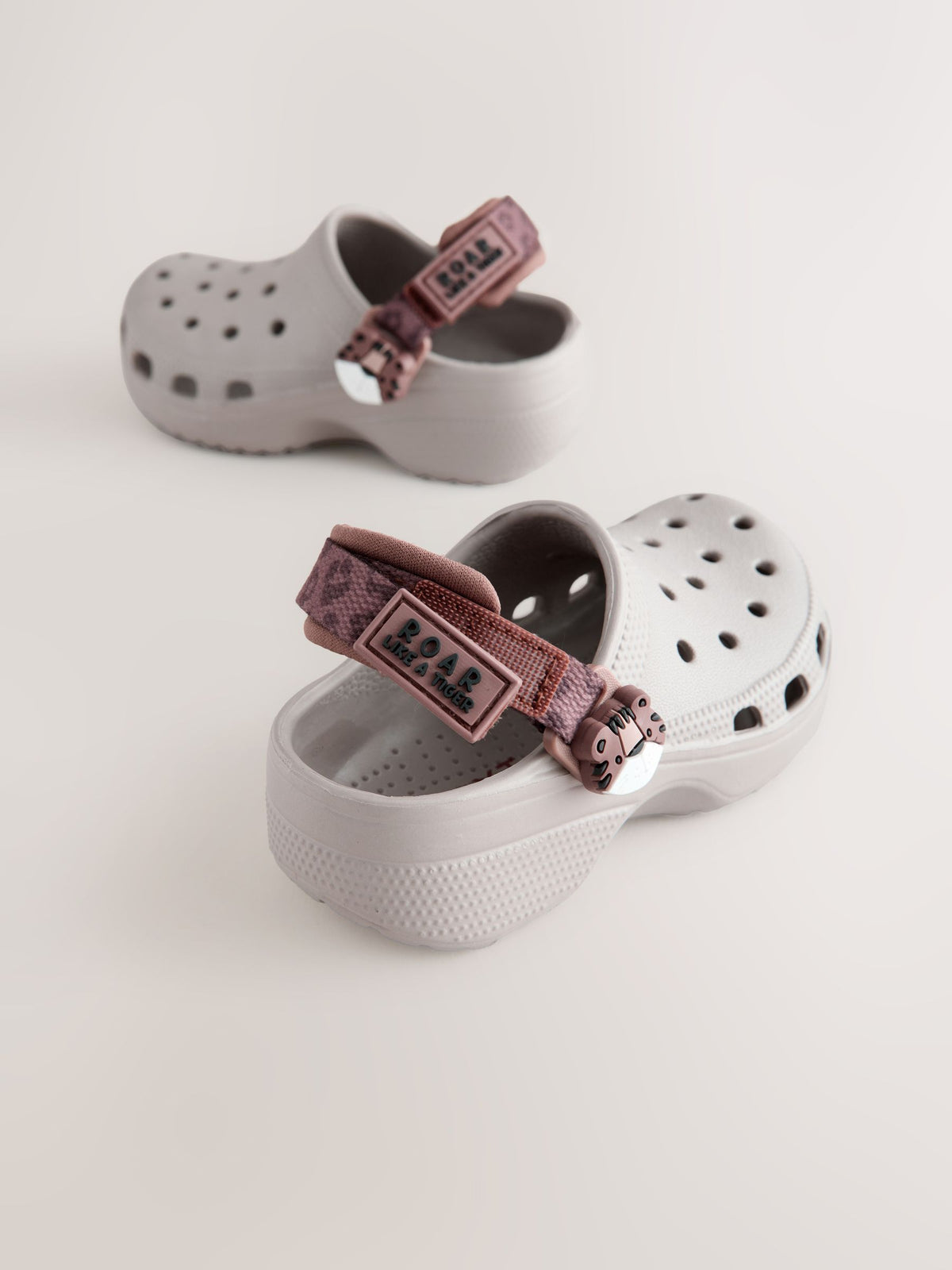 Neutral Tape Strap Clogs image 4
