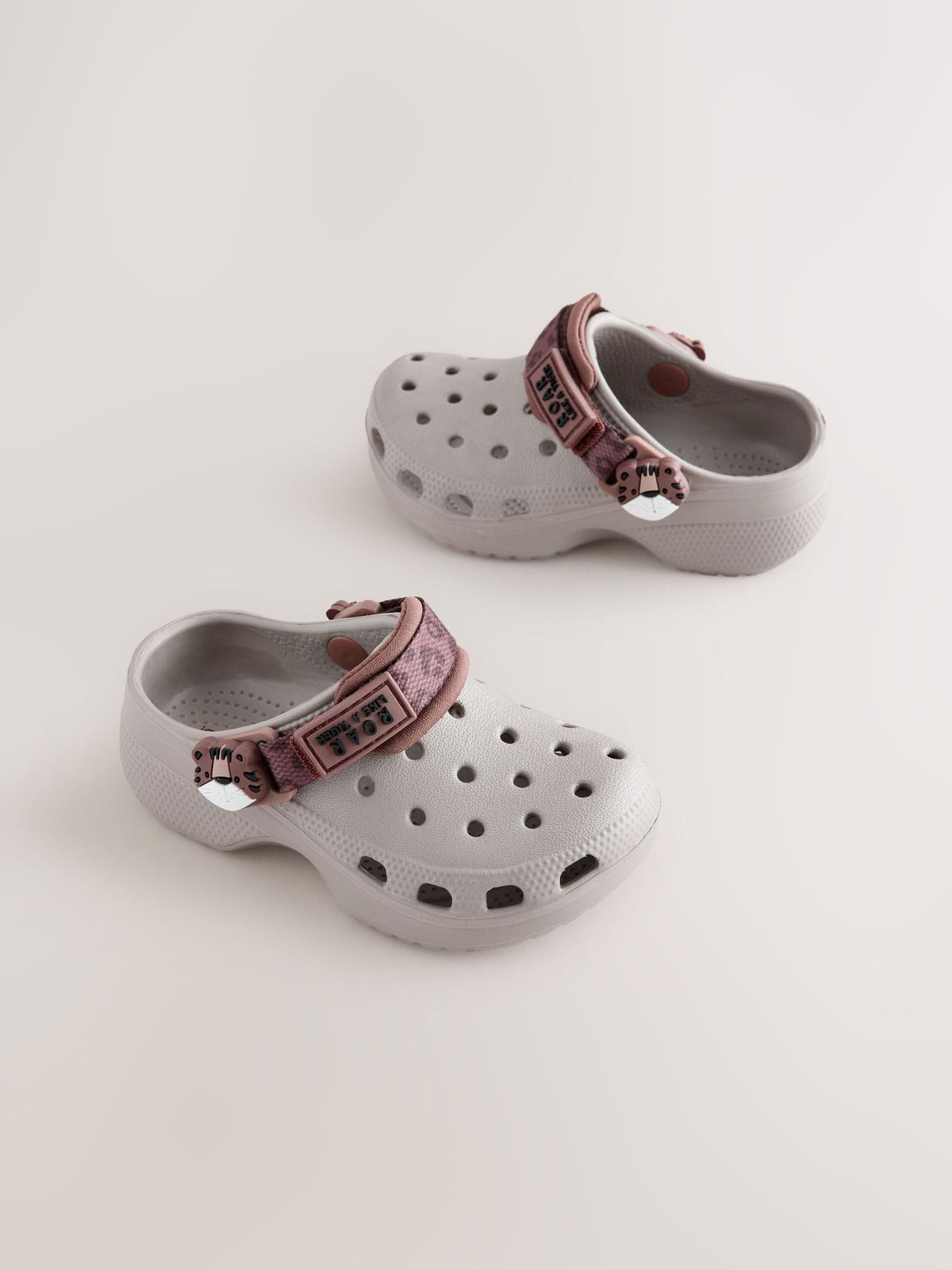 Neutral Tape Strap Clogs image 1