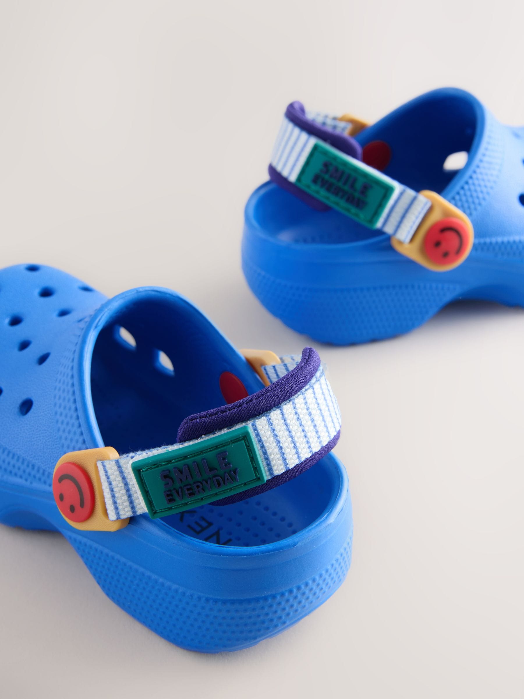 Blue Tape Strap Clogs image 4