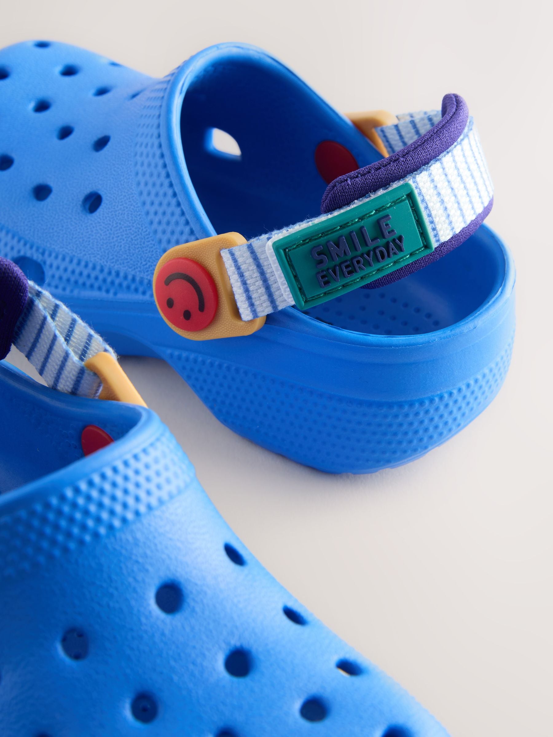 Blue Tape Strap Clogs image 5