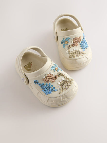 Neutral Dino Clogs image 6