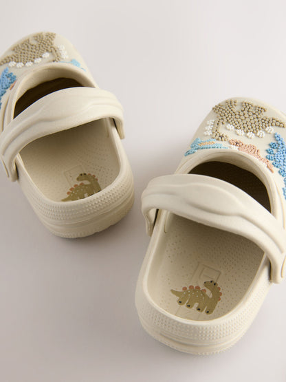 Neutral Dino Clogs image 7