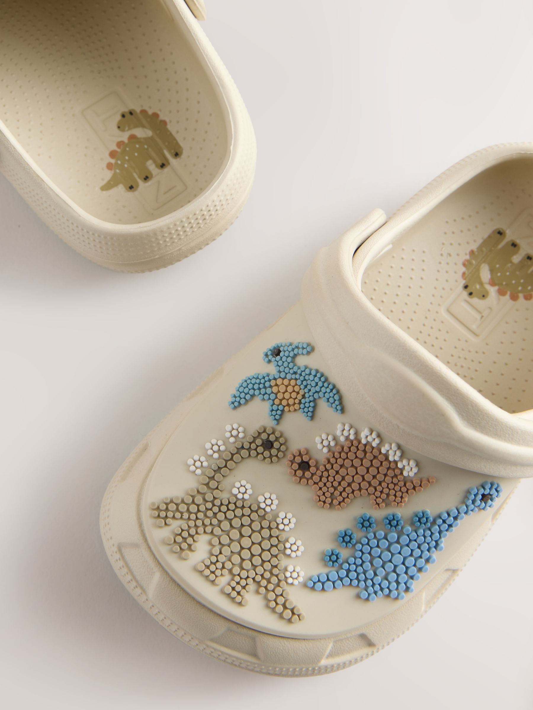 Neutral Dino Clogs image 8