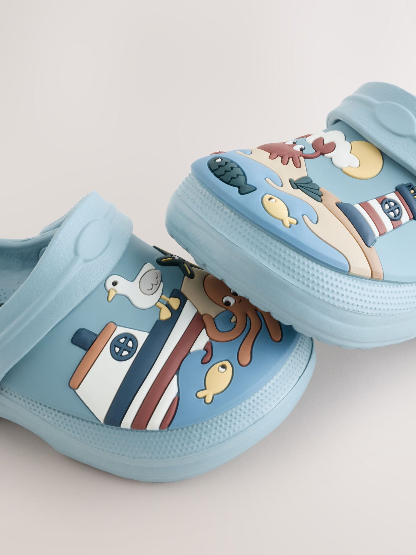 Blue Seaside Clogs image 5