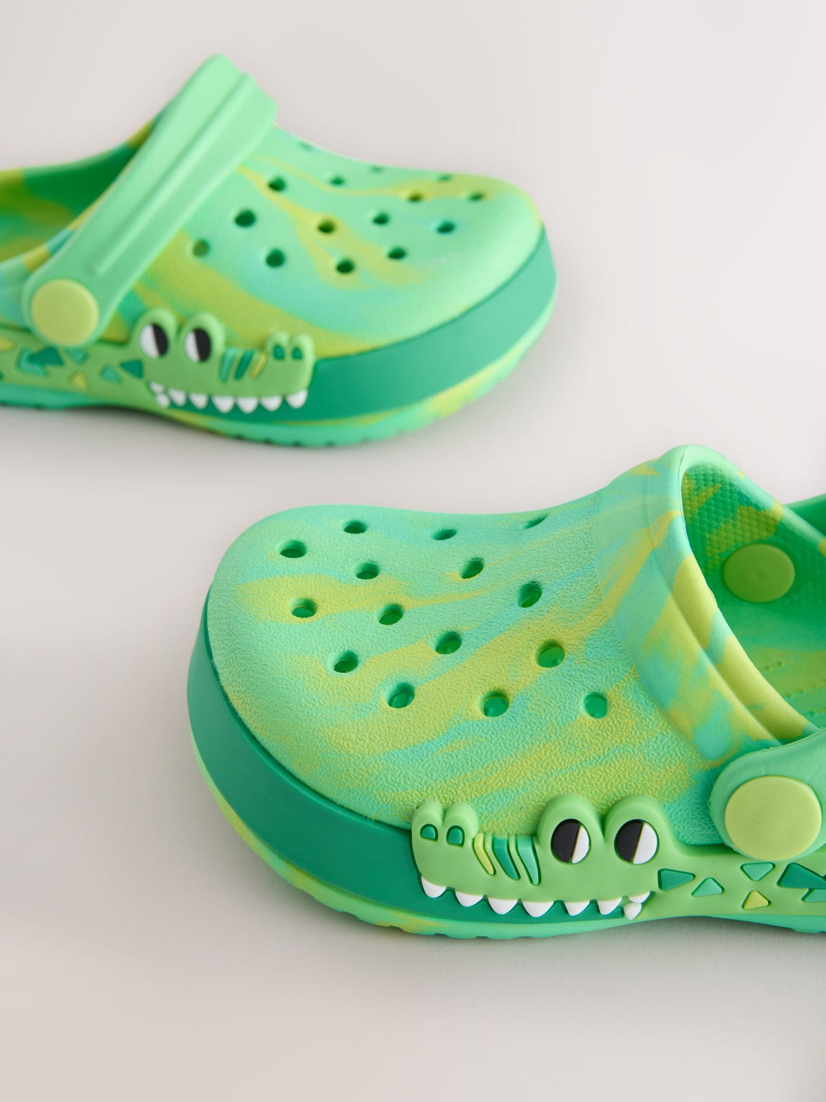 Green Croc Clogs image 3