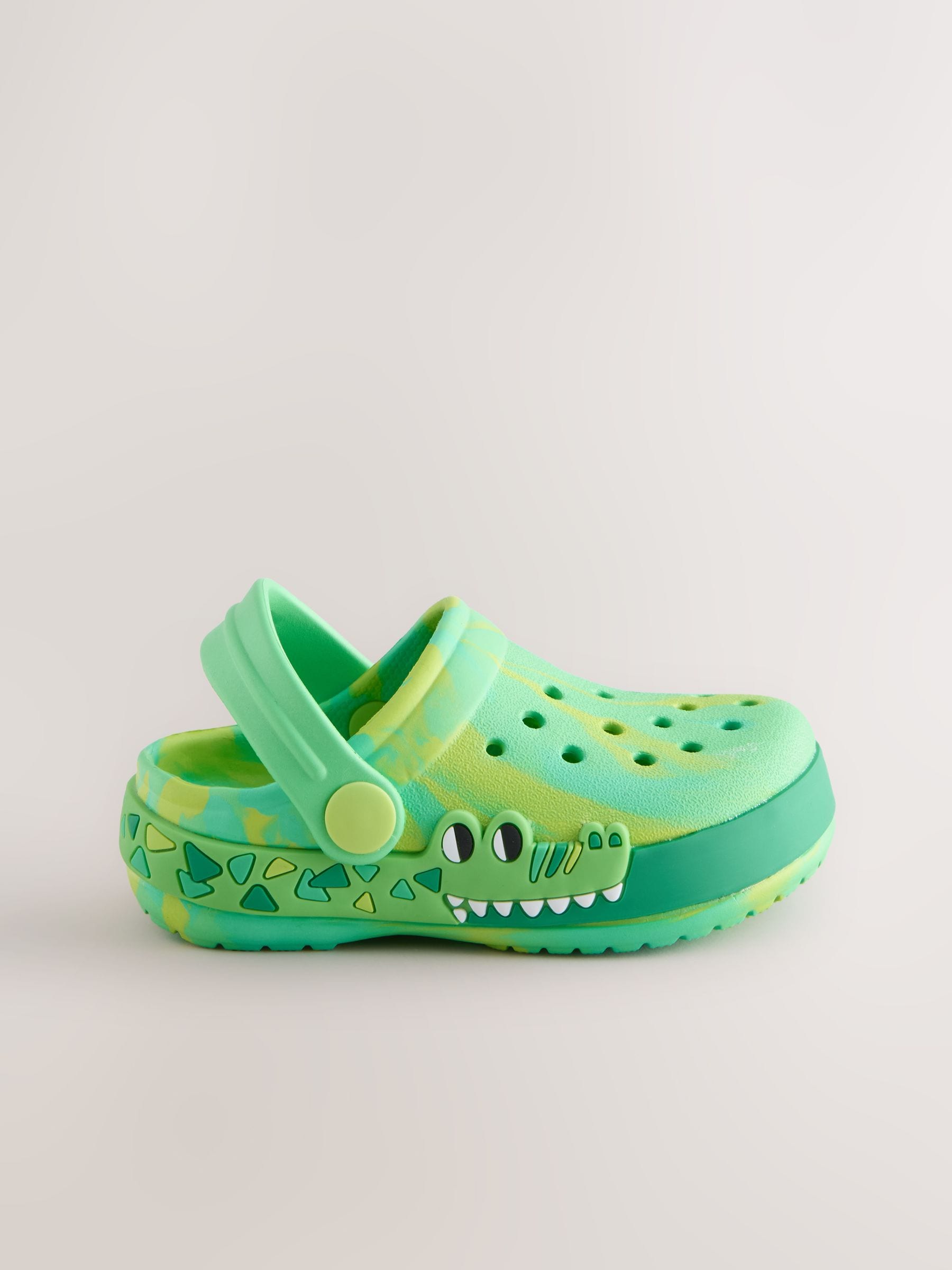 Green Croc Clogs image 5