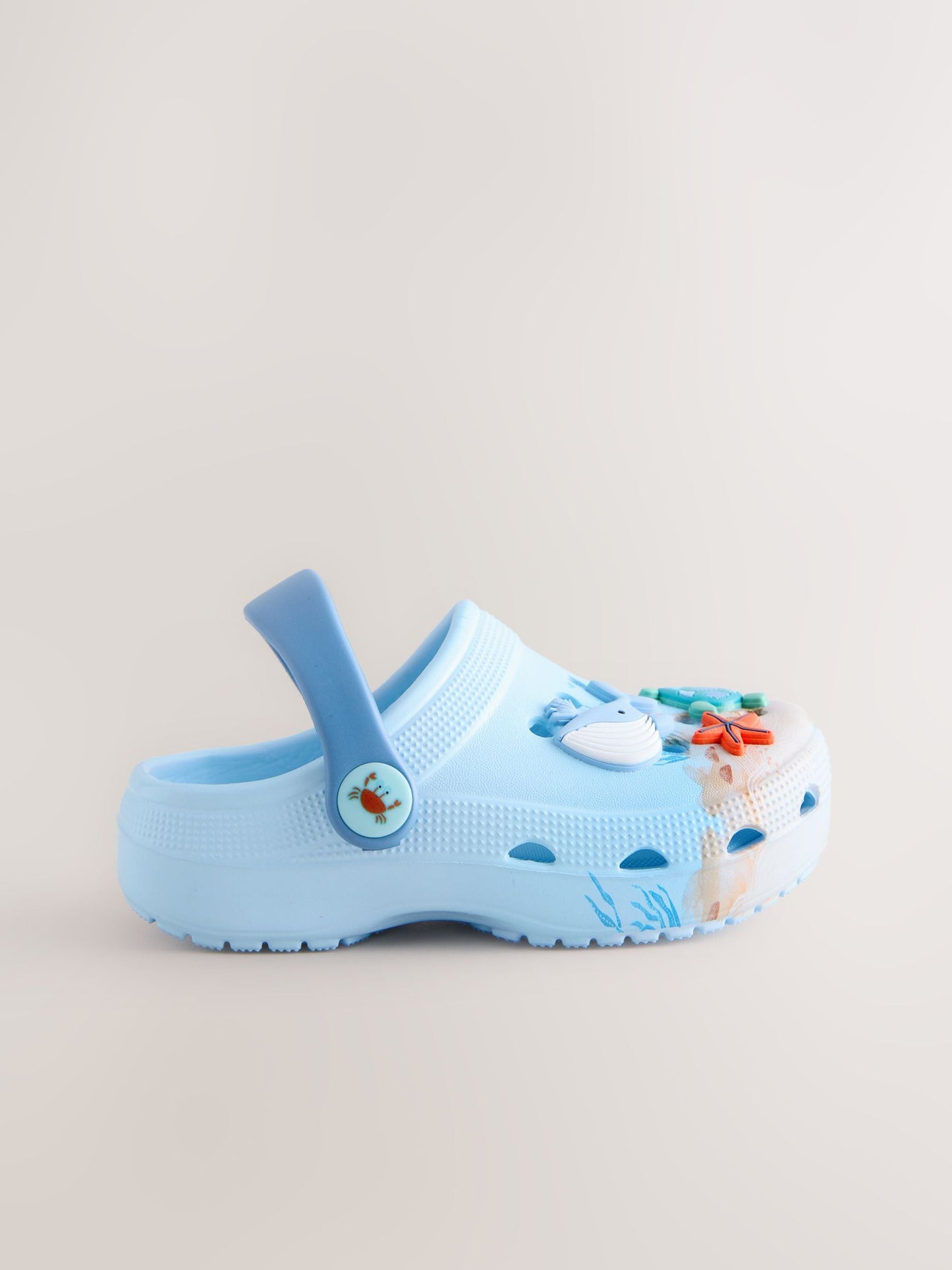 Blue Sea Creatures Standard Fit (F) Comfort Clogs image 4