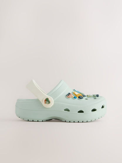Sage Green Transport Standard Fit (F) Comfort Clogs image 3