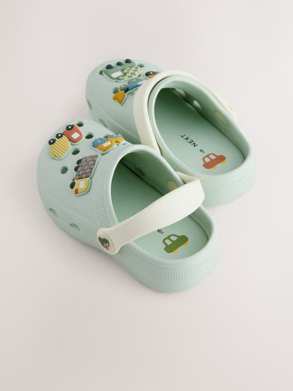 Sage Green Transport Standard Fit (F) Comfort Clogs image 4