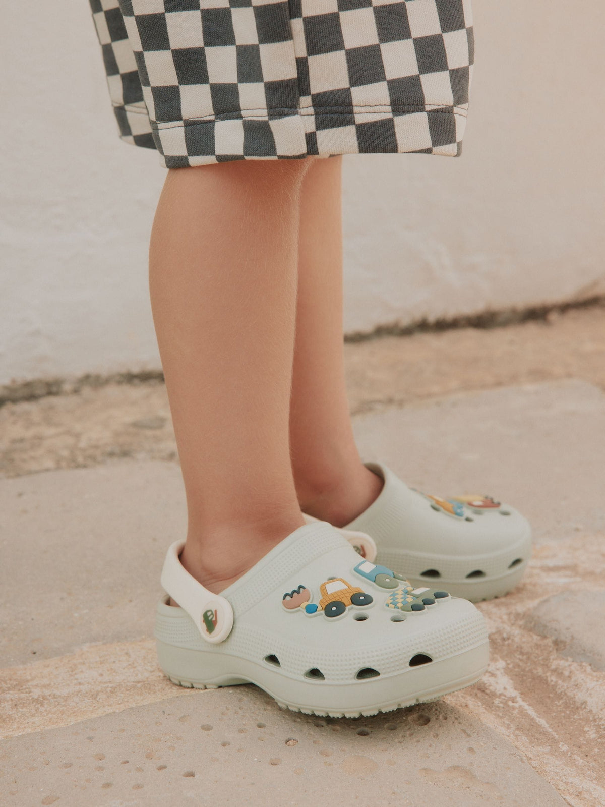 Sage Green Transport Standard Fit (F) Comfort Clogs image 1
