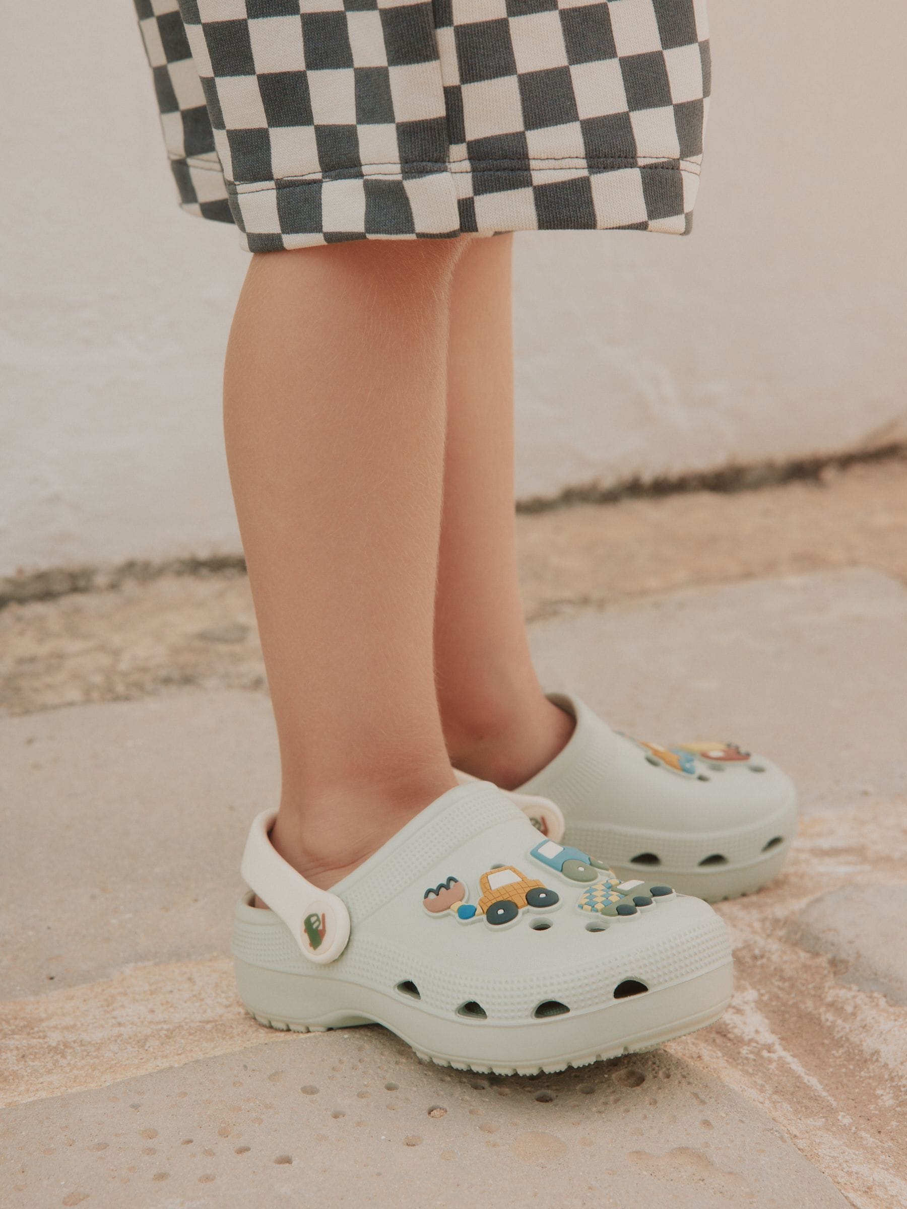 Sage Green Transport Standard Fit (F) Comfort Clogs image 1