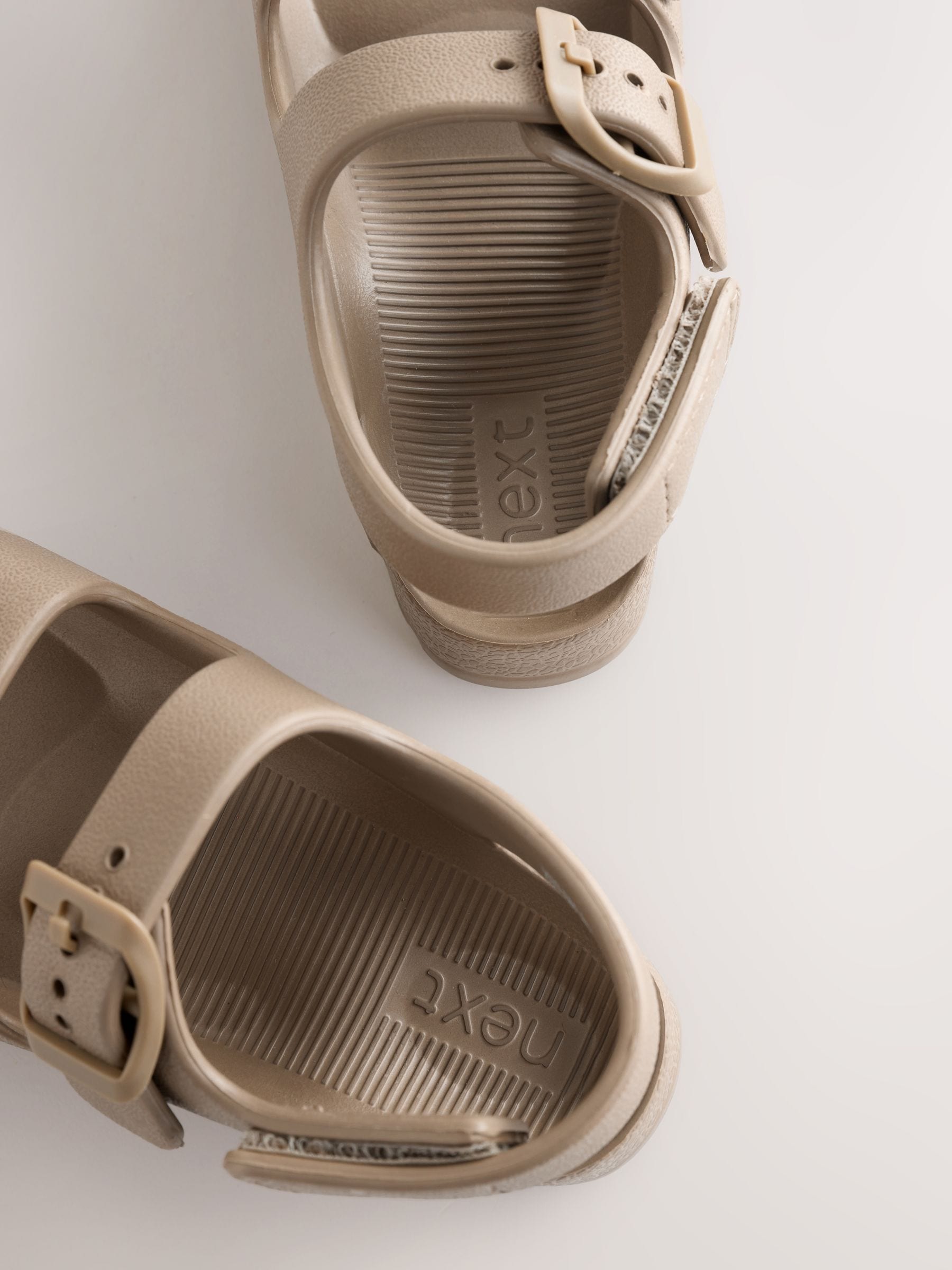 Neutral Double Buckle Ankle Strap EVA Sandals image 4