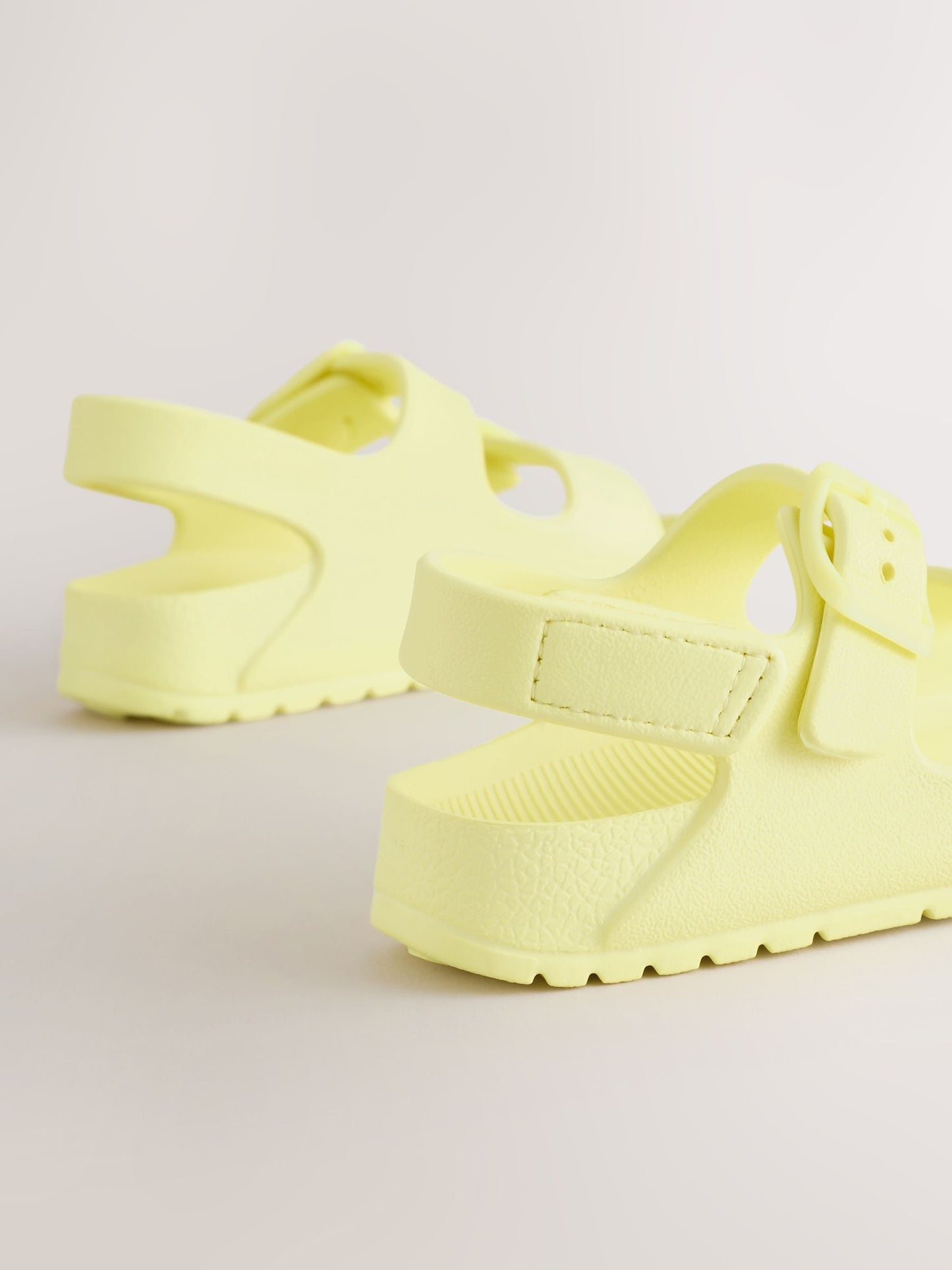 Yellow Double Buckle Ankle Strap EVA Sandals image 6