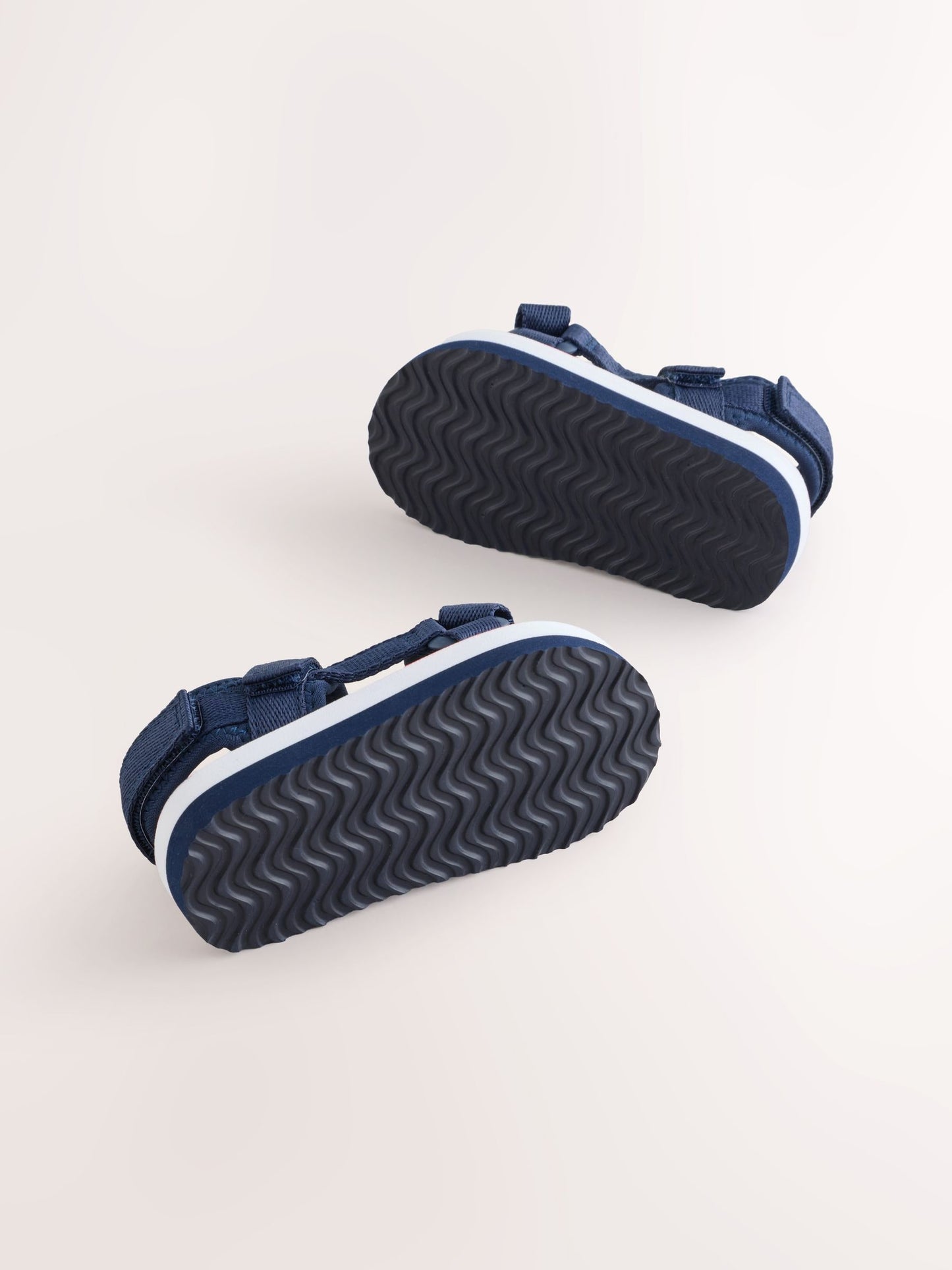 Navy Standard Fit (F) Touch Fastening Trekker Walking Sandals image 5