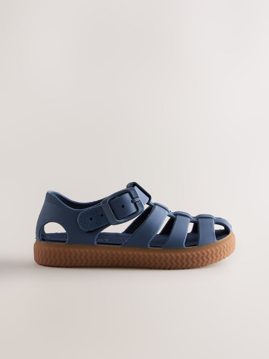 Navy Comfort Sole Fisherman Sandals image 2