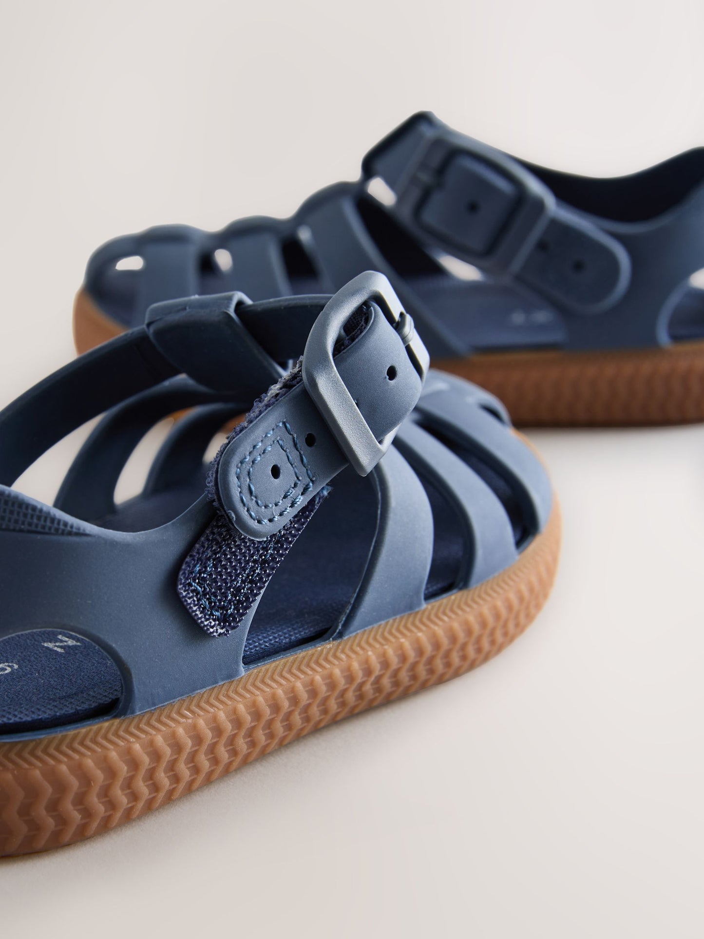 Navy Comfort Sole Fisherman Sandals image 3