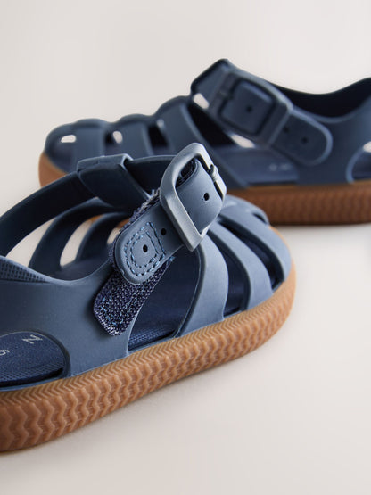 Navy Comfort Sole Fisherman Sandals image 3