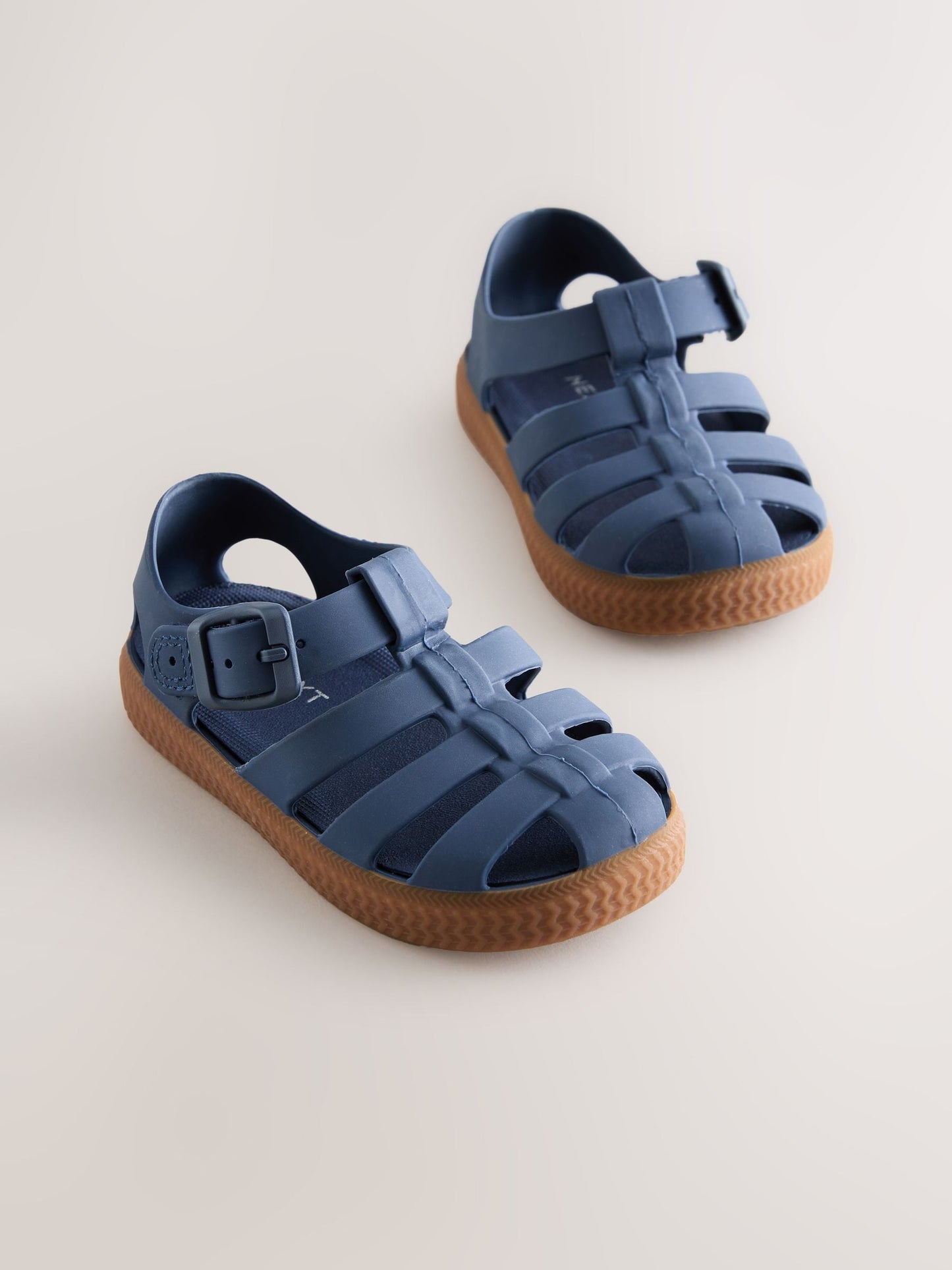 Navy Comfort Sole Fisherman Sandals image 1