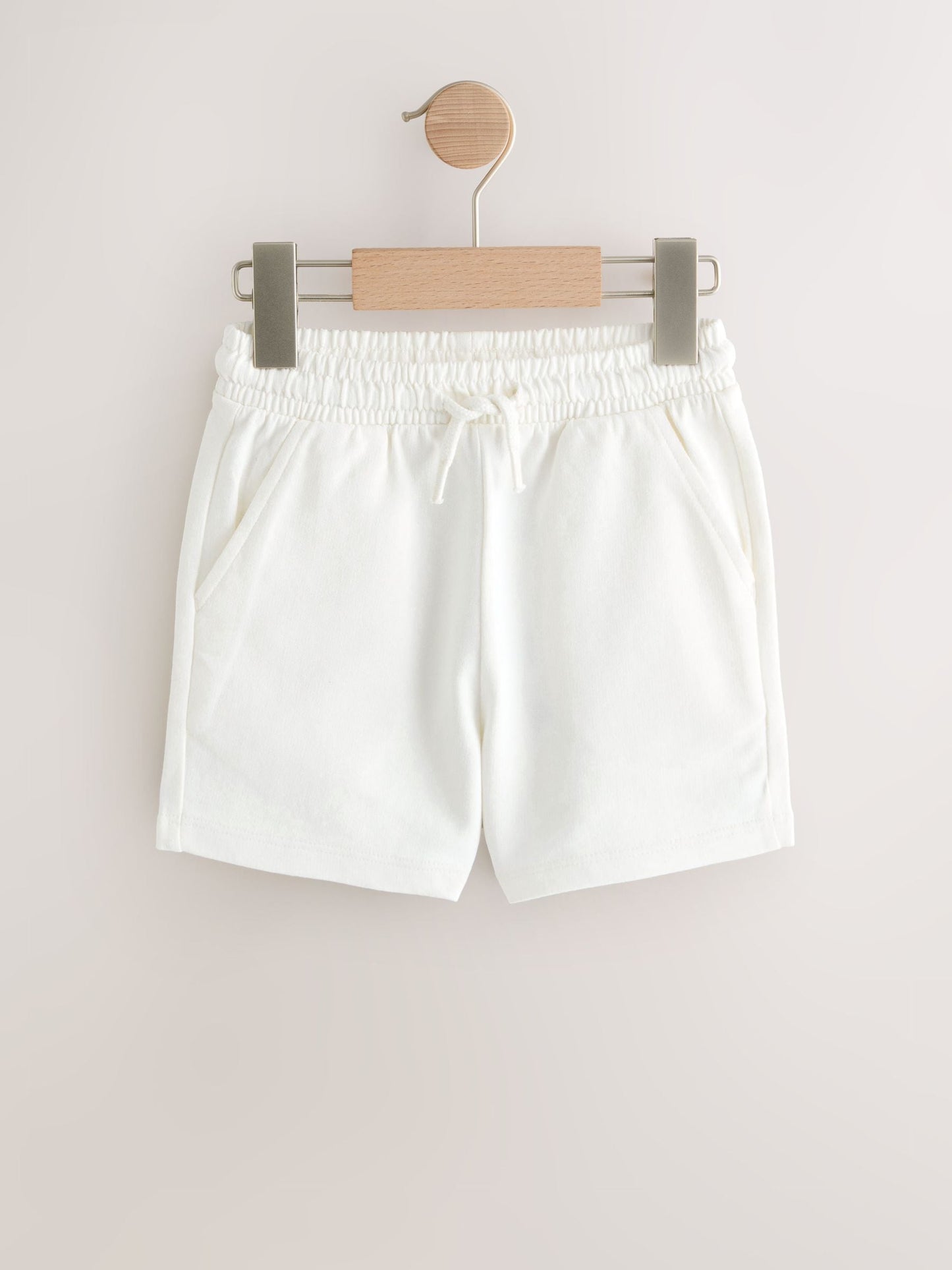 Off White Jersey Shorts (3mths-7yrs) image 1