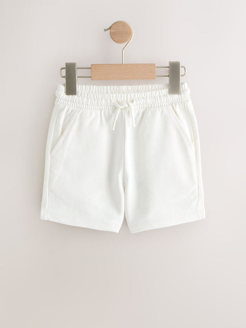 Off White Jersey Shorts (3mths-7yrs) image 1