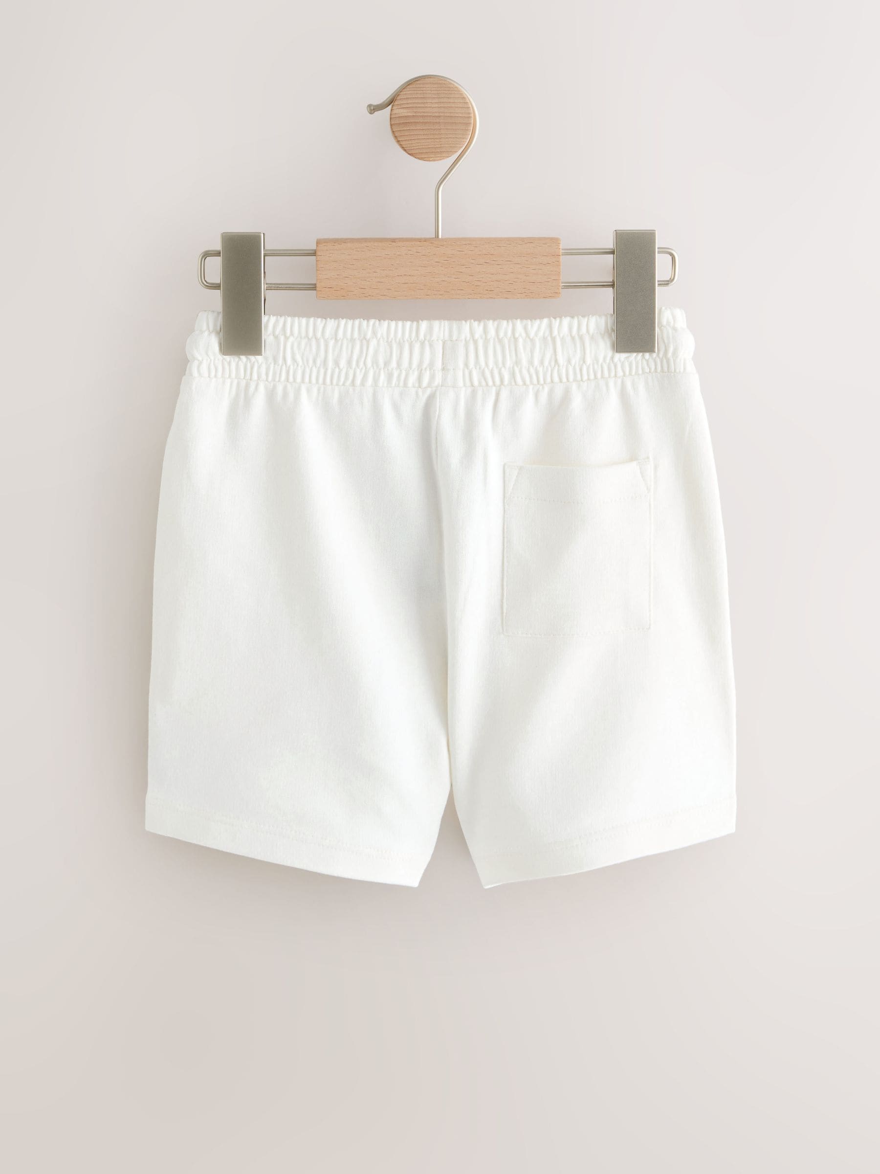 Off White Jersey Shorts (3mths-7yrs) image 2