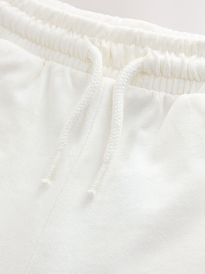 Off White Jersey Shorts (3mths-7yrs) image 3