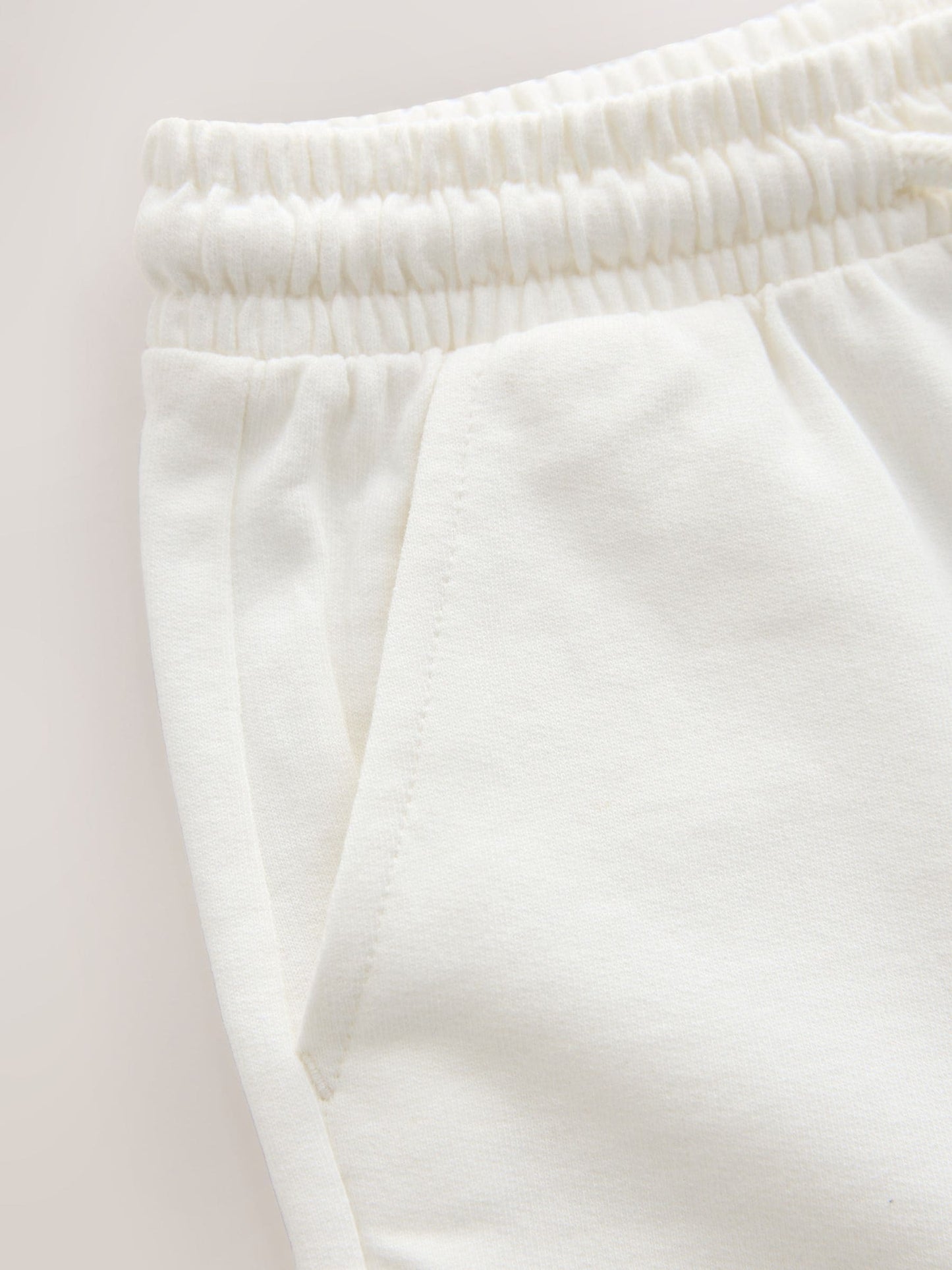 Off White Jersey Shorts (3mths-7yrs) image 4