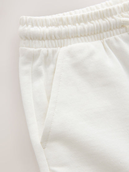 Off White Jersey Shorts (3mths-7yrs) image 4