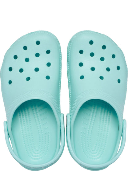 Crocs Light Blue Kids Unisex Classic Clogs image 5