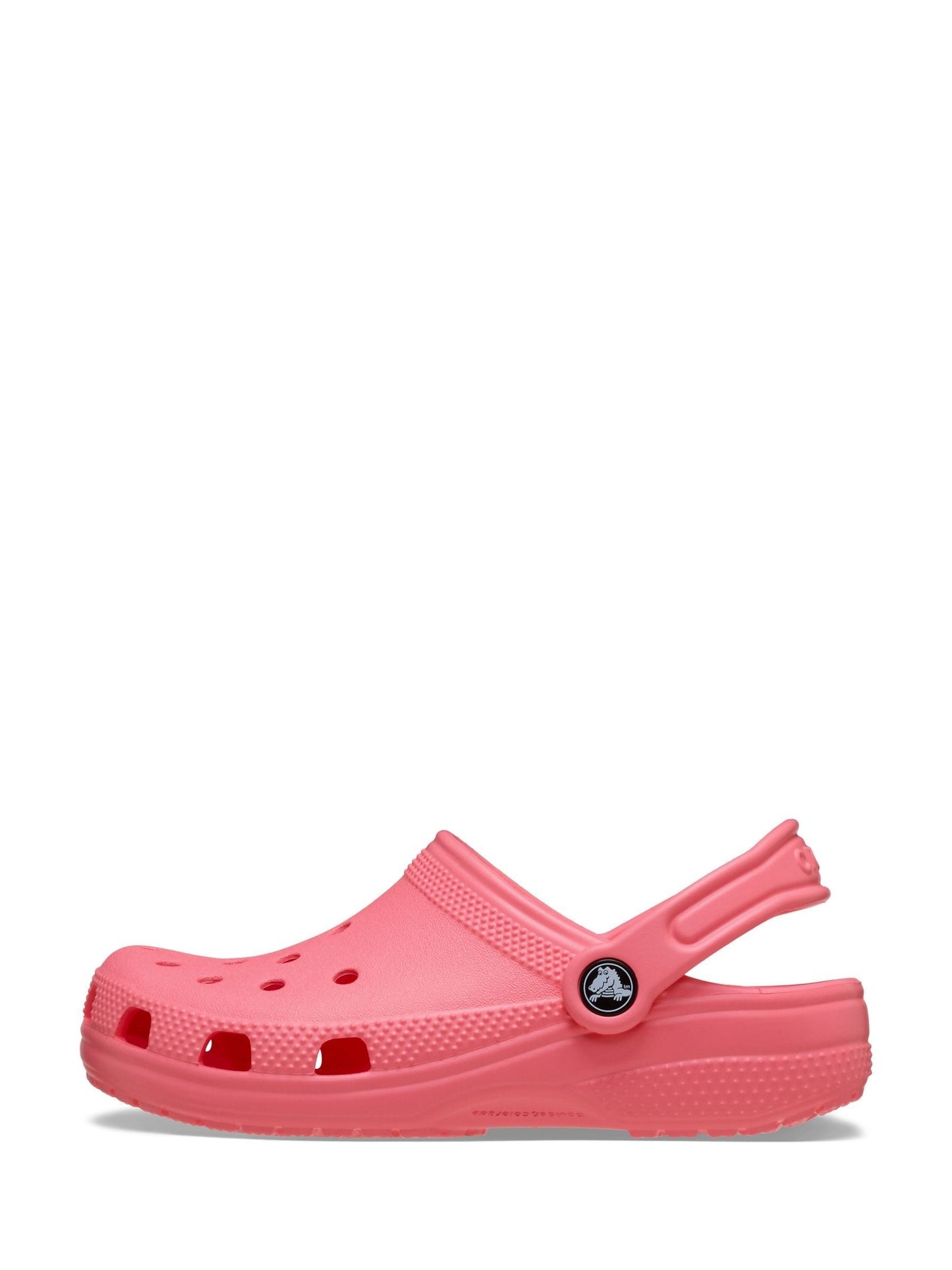 Crocs Coral Pink Kids Unisex Classic Clogs image 2
