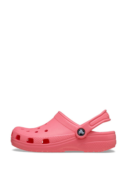 Crocs Coral Pink Kids Unisex Classic Clogs image 2