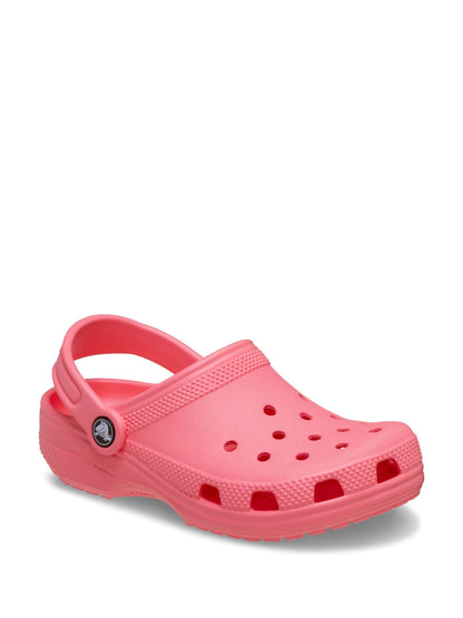 Crocs Coral Pink Kids Unisex Classic Clogs image 3