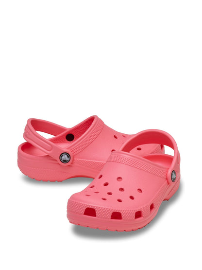 Crocs Coral Pink Kids Unisex Classic Clogs image 4
