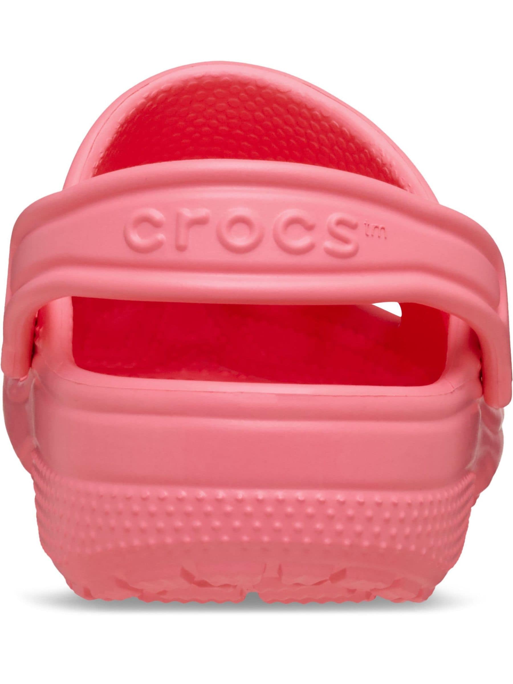 Crocs Coral Pink Kids Unisex Classic Clogs image 6
