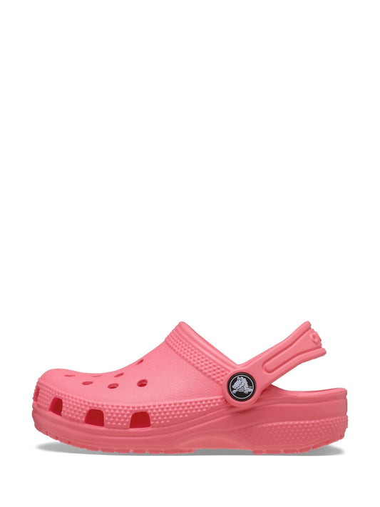 Crocs Pink Coral Toddler Classic Clogs Sandals image 2