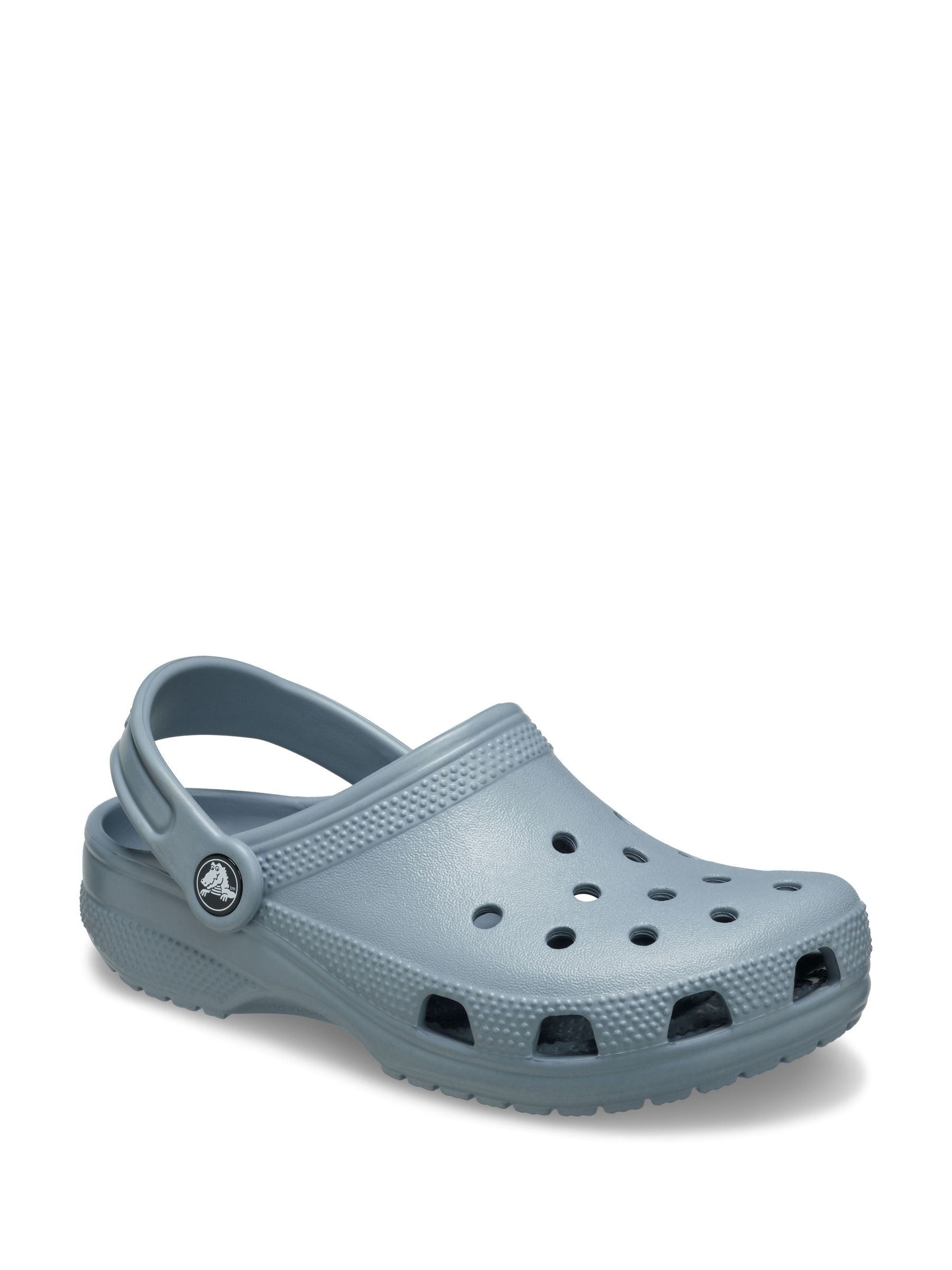 Crocs Stone Grey Toddler Classic Clogs Sandals image 3