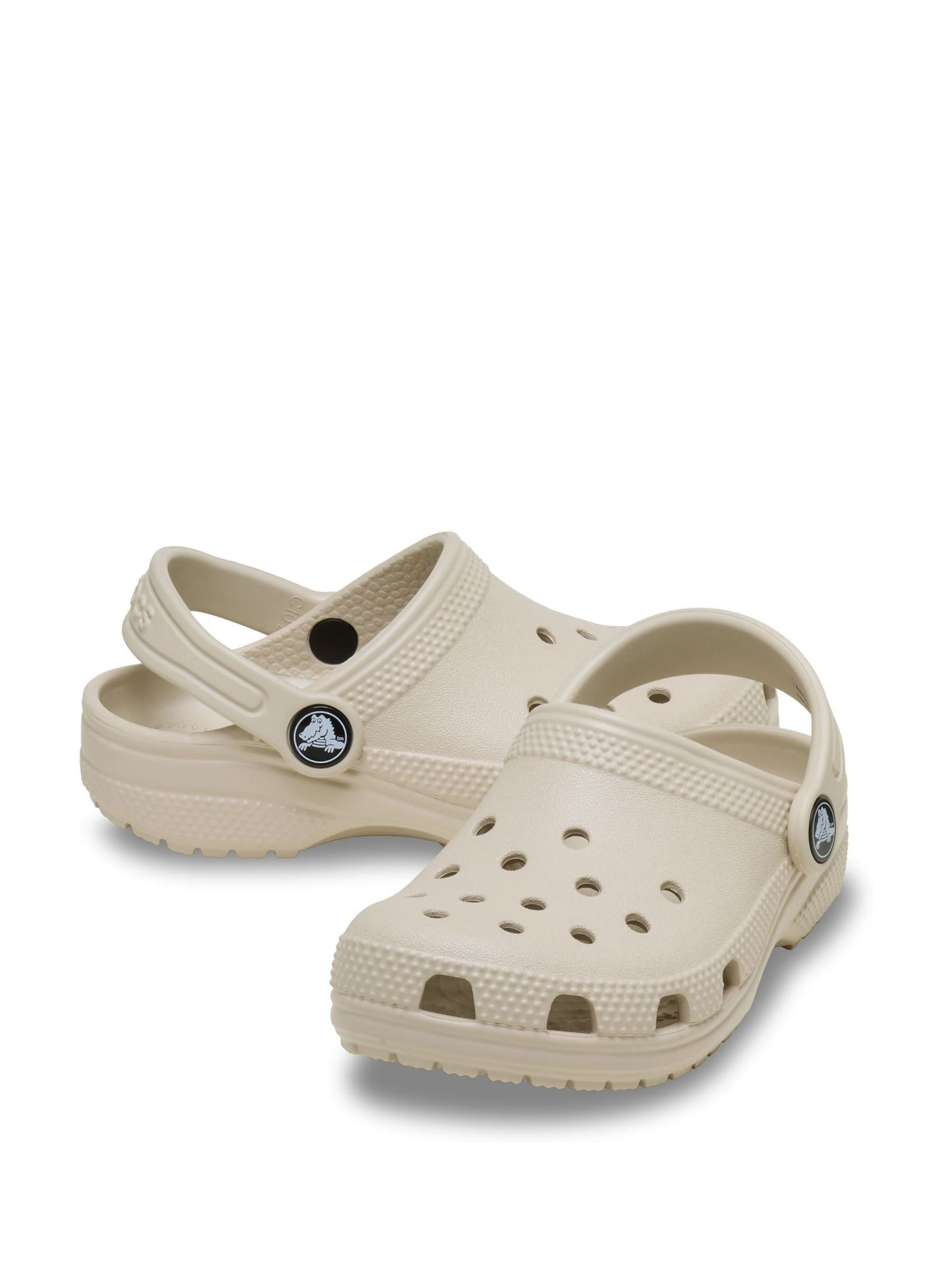 Crocs Cream Classic Toddler Clogs image 4