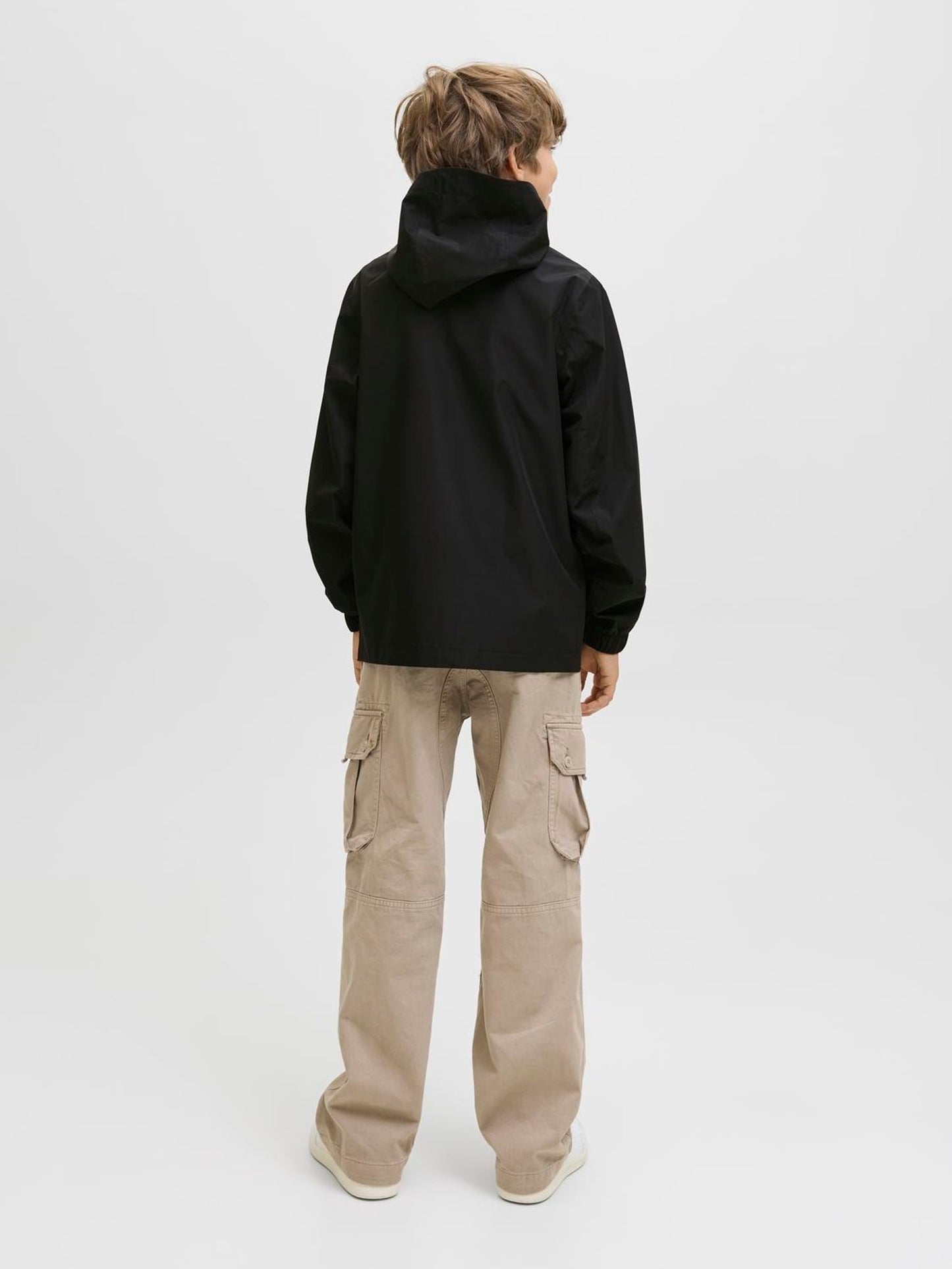 Dsiney Kidz - JACK & JONES Junior Black Lightweight Rain Jacket image 2