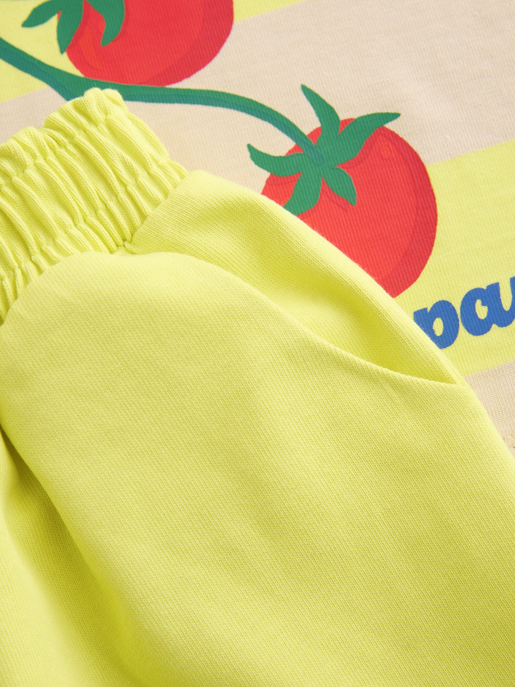 Dsiney Kidz - Yellow Stripe Tomato Heavyweight T-Shirt and Shorts Set (3-16yrs) image 7