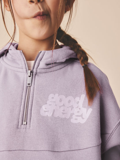 Dsiney Kidz - Dusky Purple Slogan Hoodie And Leggings Set (3-16yrs) image 5
